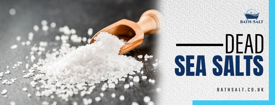 a wooden scoop with Dead Sea salt