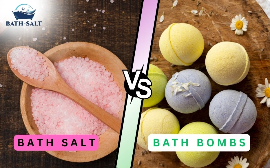 bath bombs vs bath salt